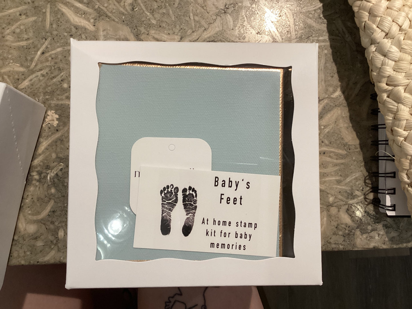 Baby's Feet Stamp Kit