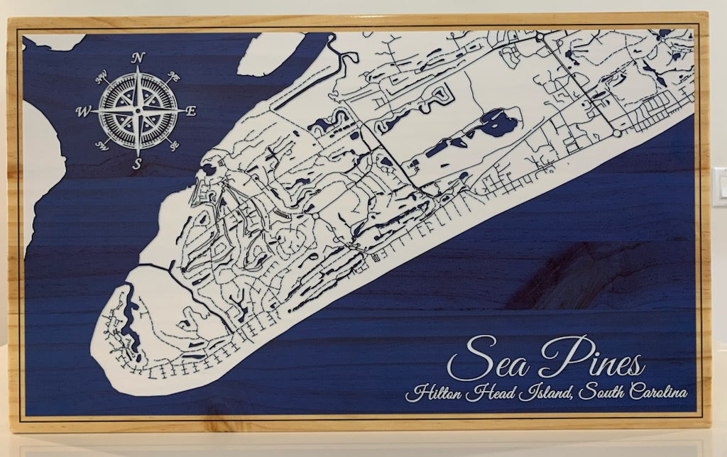 Fire & Pine Hilton Head and Sea Pines Signs