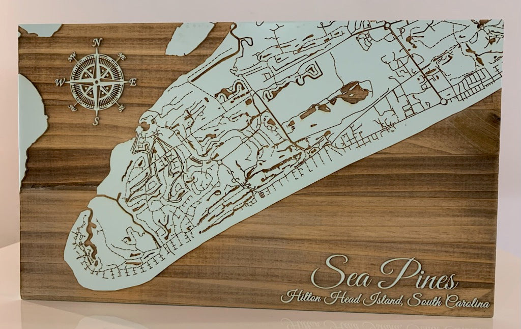 Fire & Pine Hilton Head and Sea Pines Signs