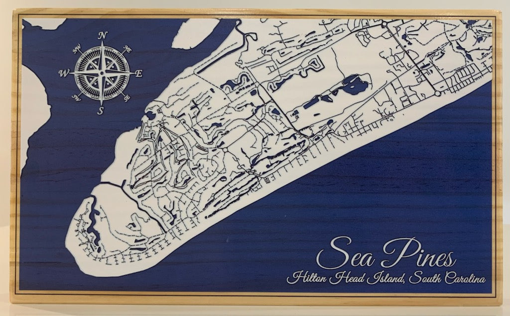 Fire & Pine Hilton Head and Sea Pines Signs