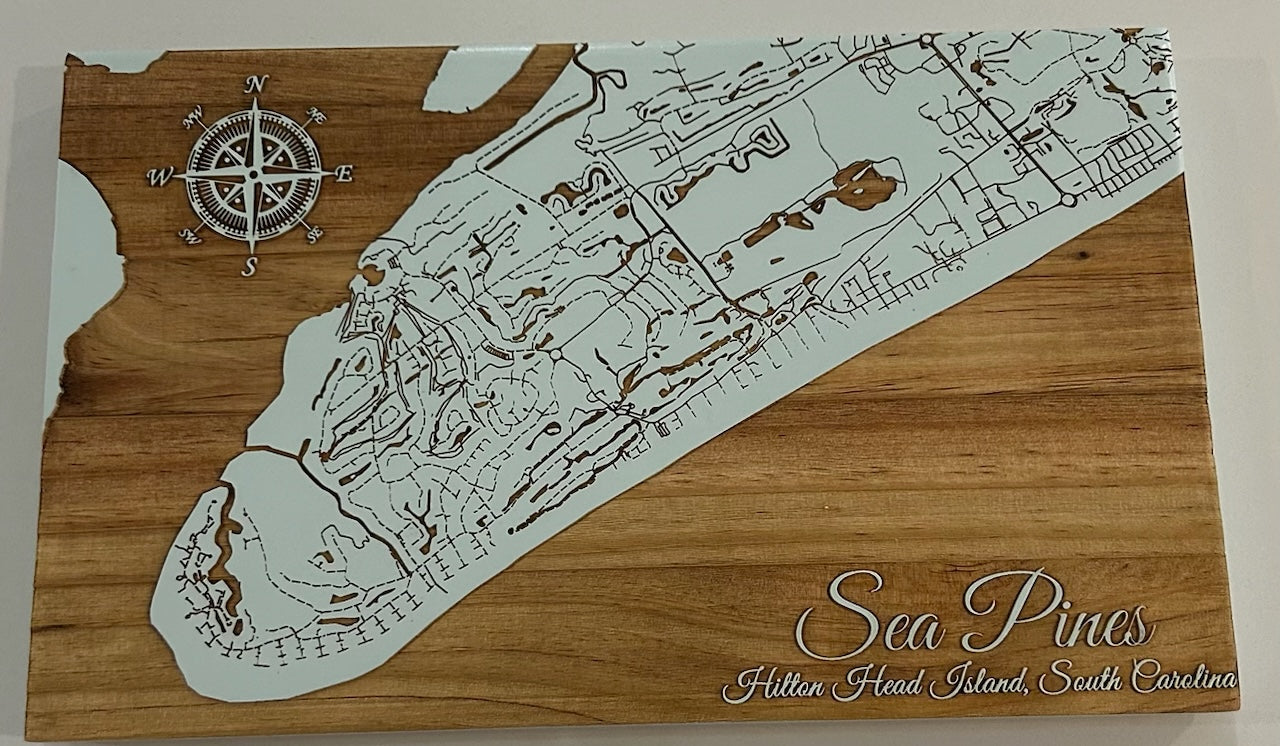 Fire & Pine Hilton Head and Sea Pines Signs