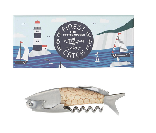 3 in 1 Fish Bottle Tool Opener in Gift Box