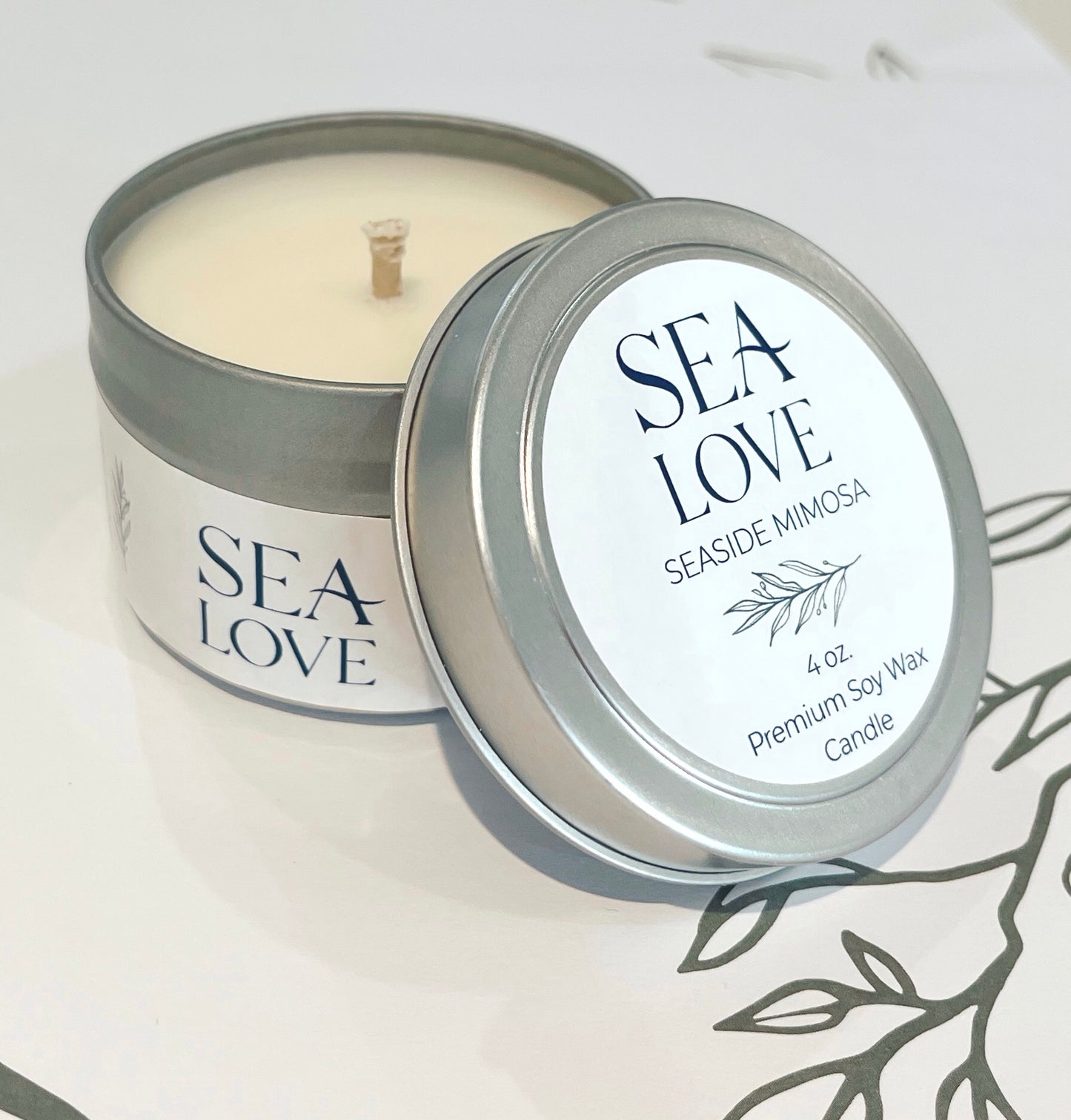 Mini Traveler Soy Candle Tins