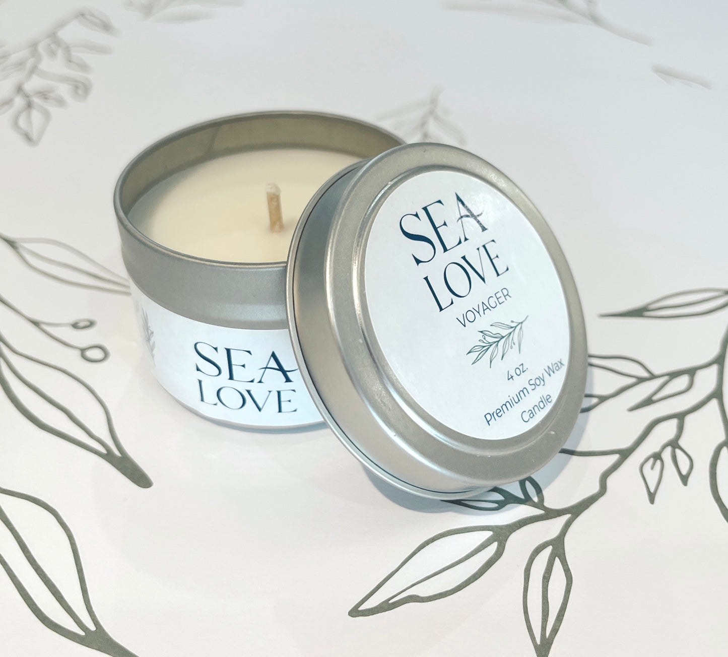 Mini Traveler Soy Candle Tins
