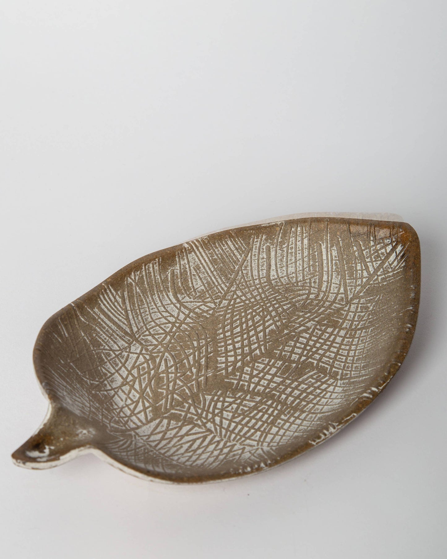 Leaf Wood Tray
