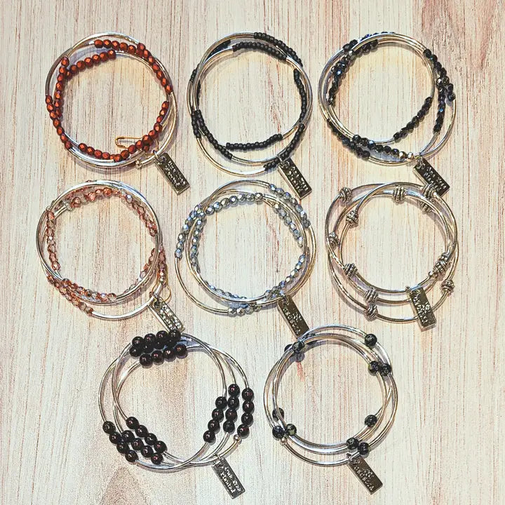 Gemstone Wrap Bracelet or Necklace