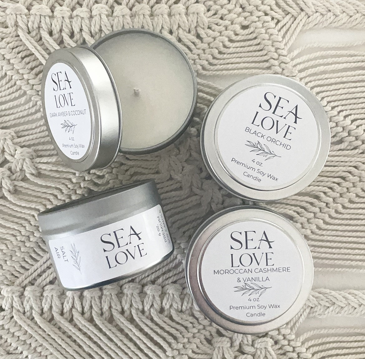 Mini Traveler Soy Candle Tins