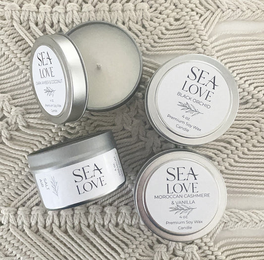 Mini Traveler Soy Candle Tins