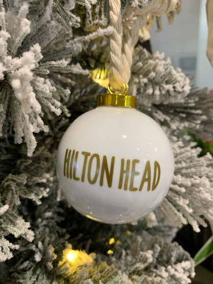 Hilton Head Anchor Ornament