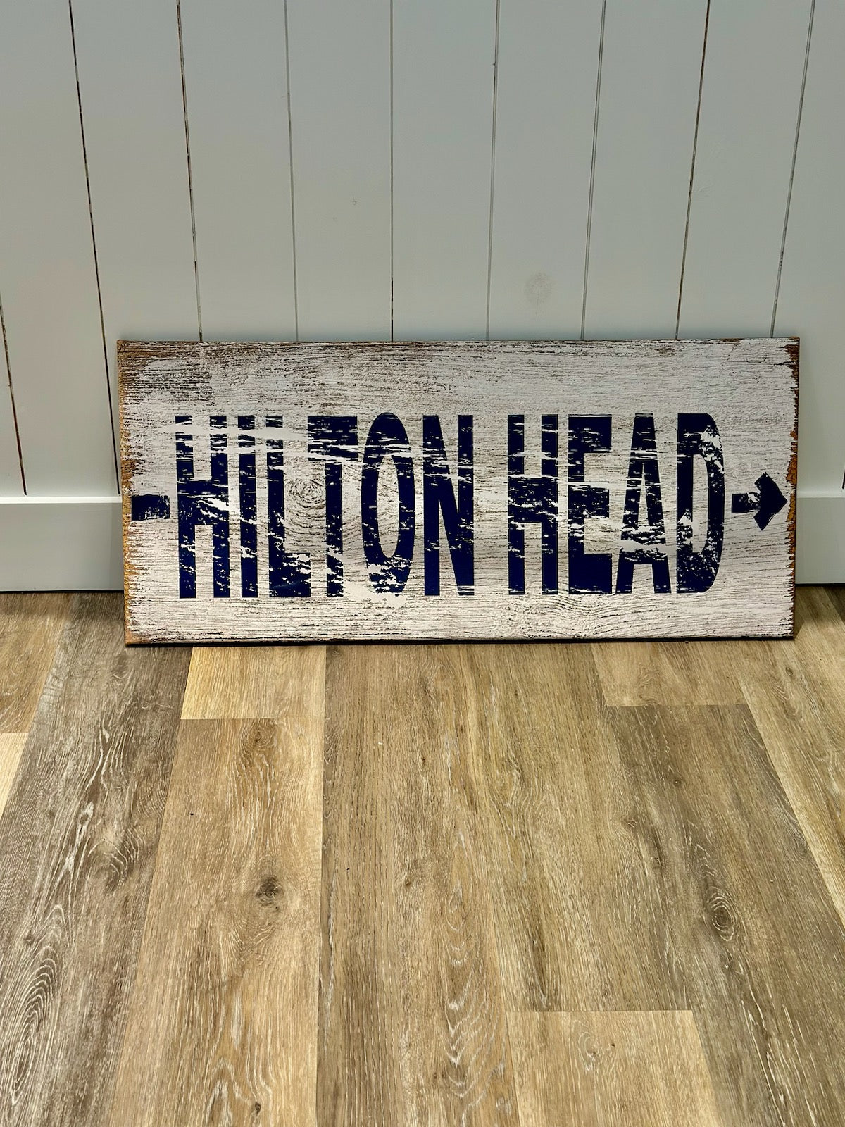 HILTON HEAD Weathered Sign