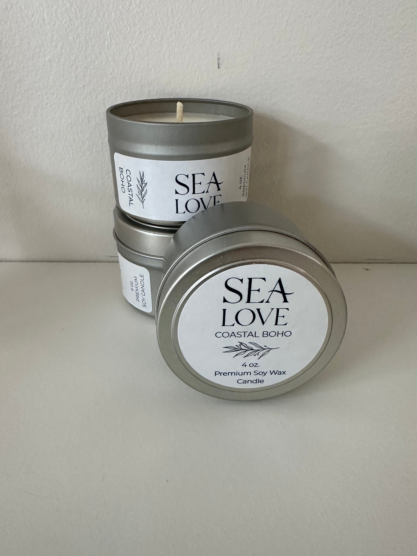 Mini Traveler Soy Candle Tins