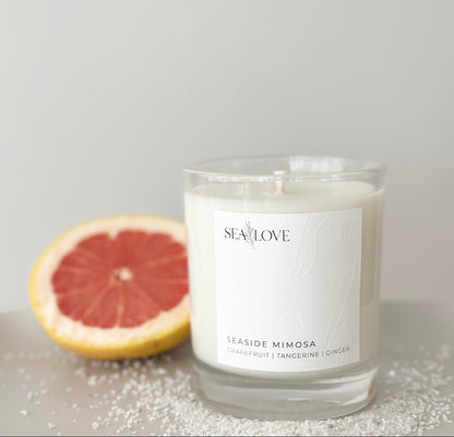 Seaside Mimosa Soy Candle