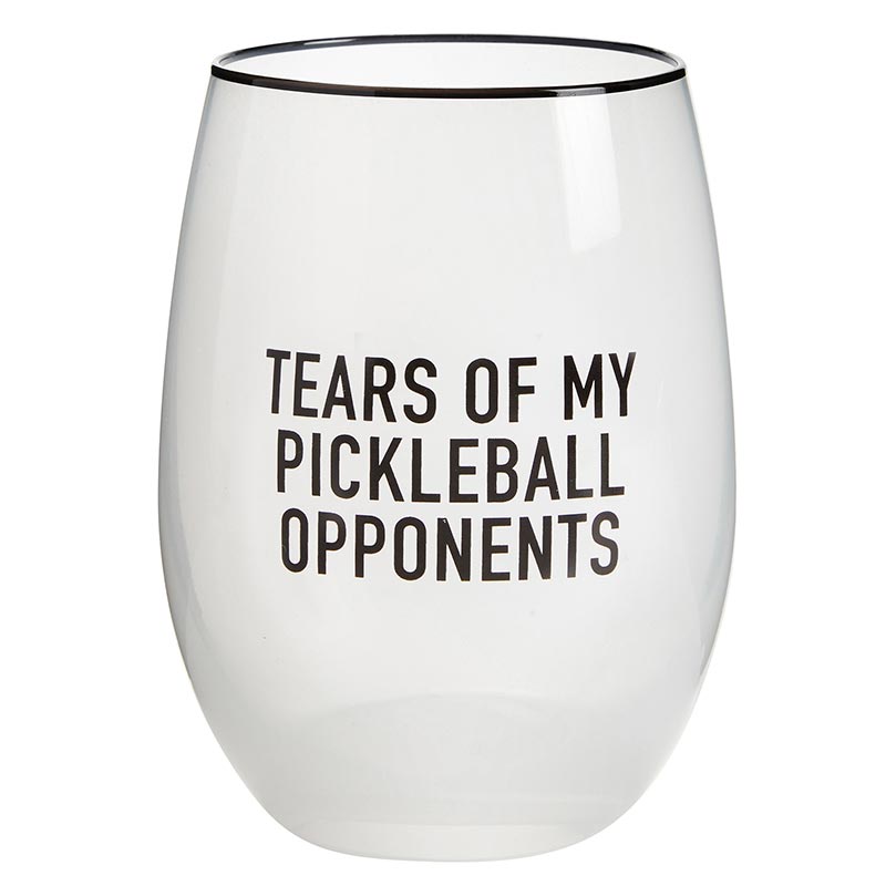Wine Glass - Pickleball Player
