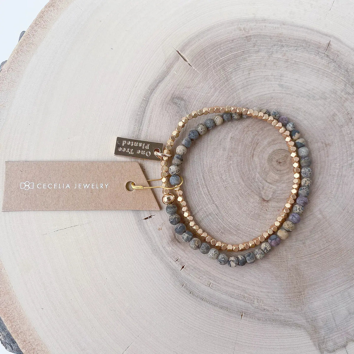 Gemstone Wrap Bracelet or Necklace