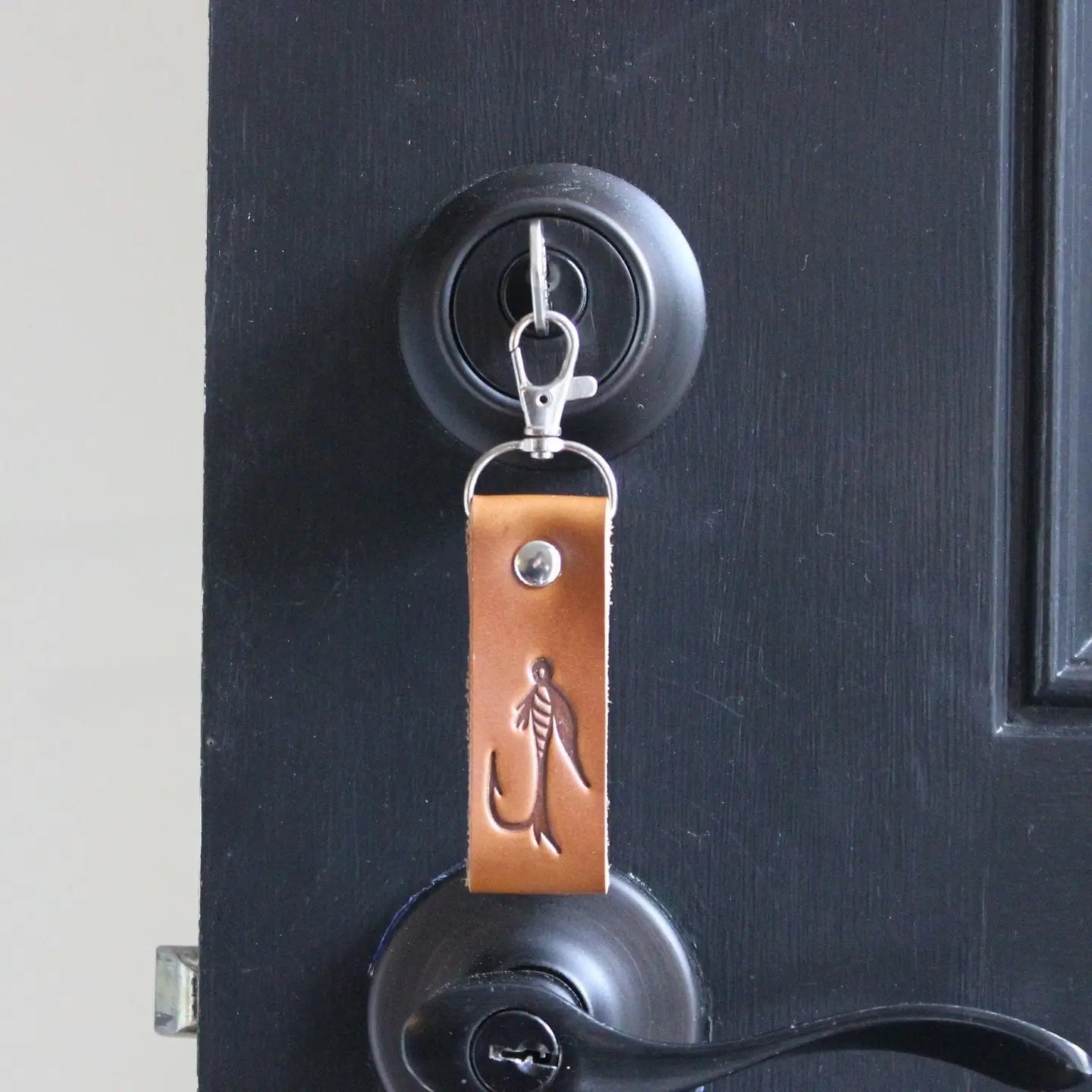 Leather Keyfob Keychains