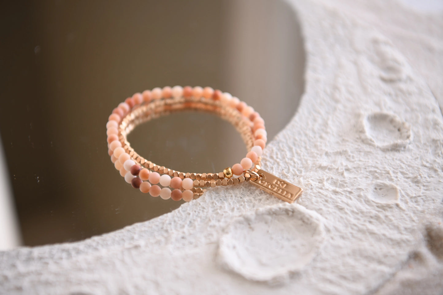 Gemstone Wrap Bracelet or Necklace