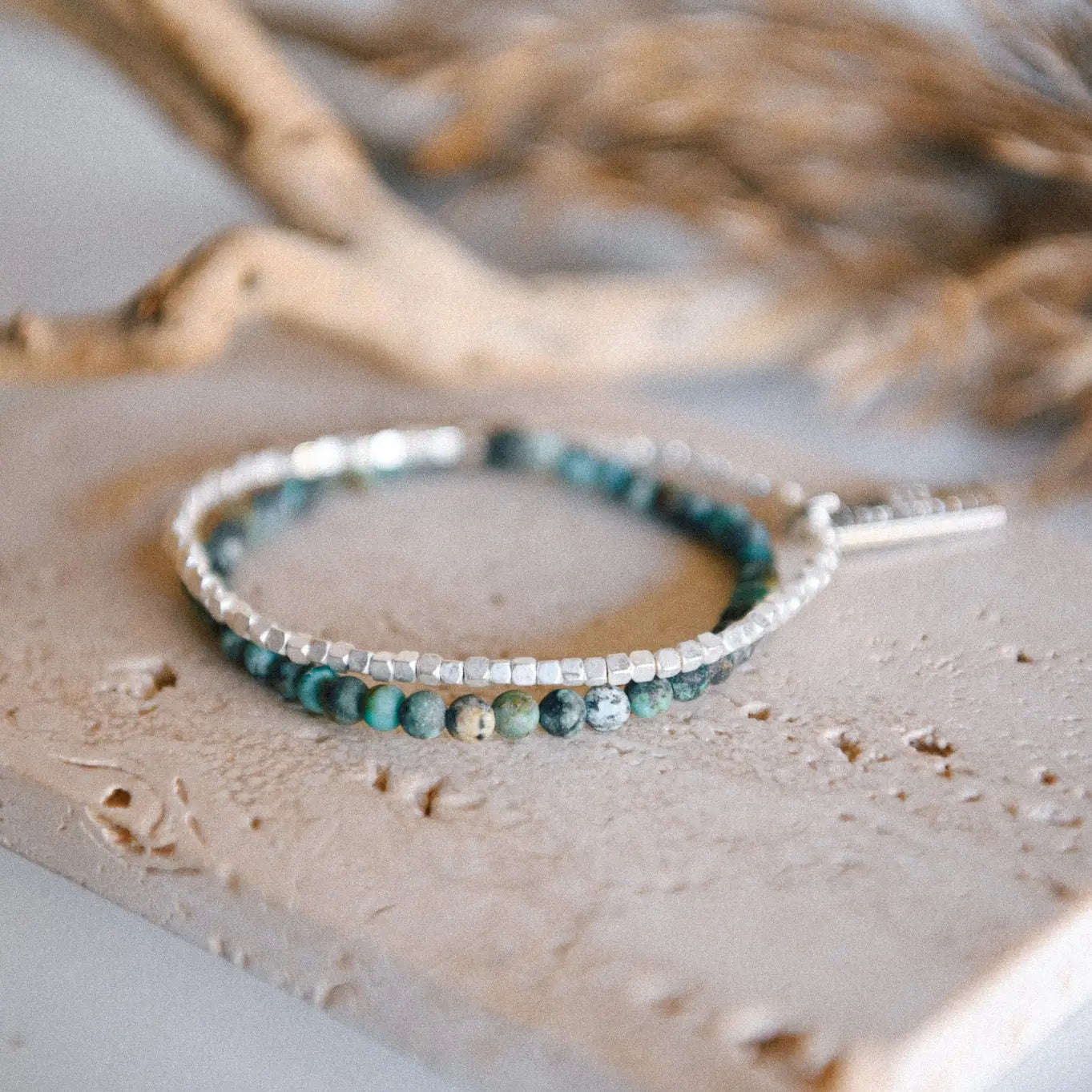 Gemstone Wrap Bracelet or Necklace