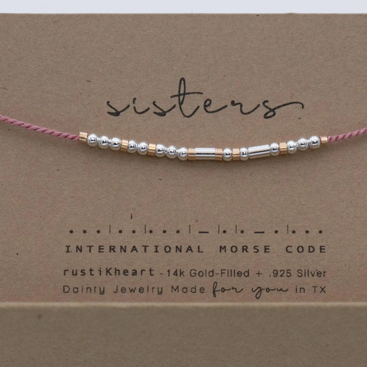 Morse Code Bracelets