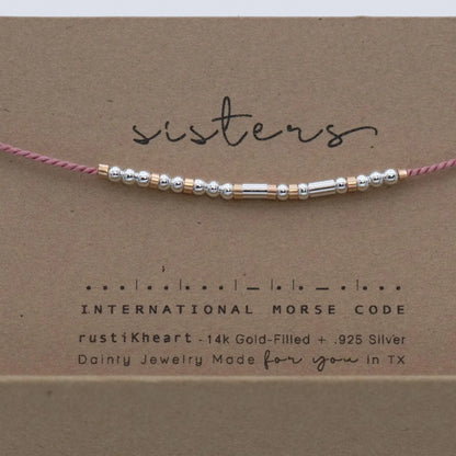 Morse Code Bracelets