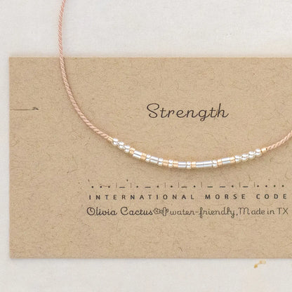 Morse Code Bracelets